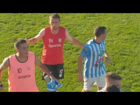 Torneo Regional Amateur Fútbol. El segundo gol de Ferro ante Racing. Alfredo Troncoso de tiro penal.