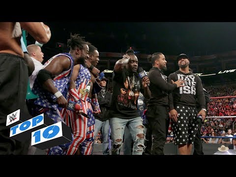 Fight-Size Wrestling Update: SmackDown Top 10, Slo-Mo Spear Off The Stage, Kofi’s Geometry Lesson, New Mae Young Logo, More