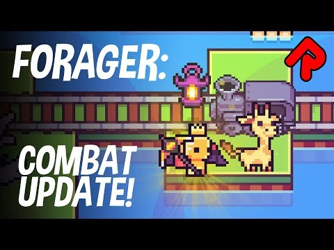 FORAGER COMBAT UPDATE: Railroads, Pets, New Skills & More! (PC update beta)