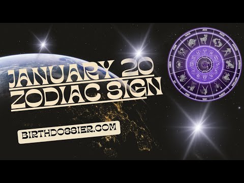 Exploring the World of Astrology: Understanding the Personality Traits of January 20 Zodiac