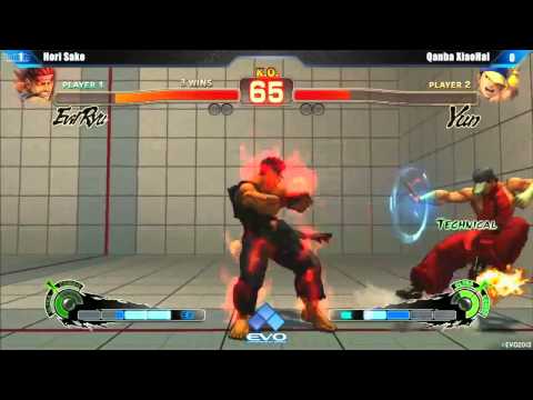 EVO 2013 SSF4AE Hori Sako vs Qanba XiaoHai