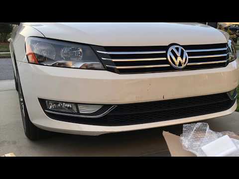 B7 Passat Fog Lights Install