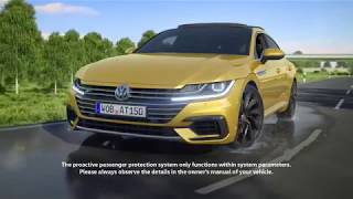 VW Arteon - Proaktif Yolcu Korumas Video 