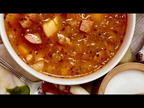 Kapuśniak (Polish Sauerkraut Soup)- The Lazy Girls Kitchen