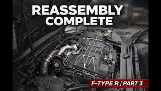Reassembling the Jaguar F-Type R After Major Cooling Upgrades (Part 3)