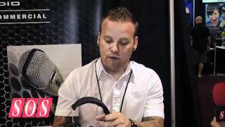 Video thumbnail for CAD MH110, MH310 & DH100 Headphones - Summer NAMM 2011 by Sound On Sound magazine