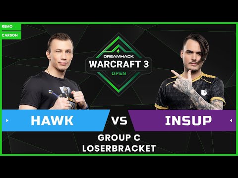 DreamHack Warcraft III Open 2021 Finals - [HU] HawK vs. iNSUPERABLE [UD] - Group C LB