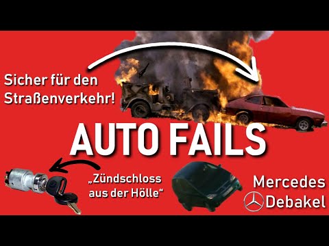 7 größte AUTO FAILS der Geschichte