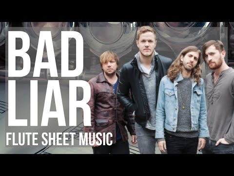 Flute Sheet Music: How to play Bad Liar by Imagine Dragons