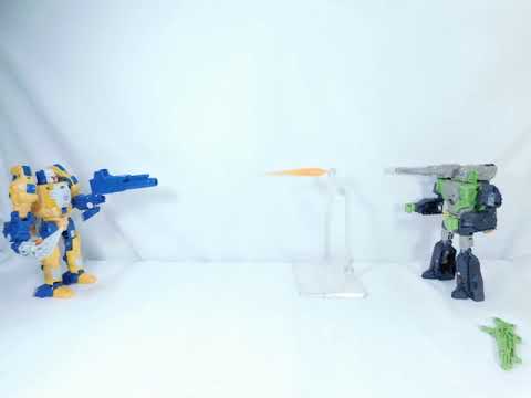 Transformers Wolfwire Vs Hardhead Stop Motion