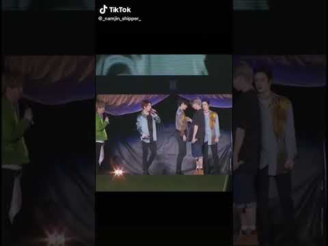 Jin looks like he thought he was touching June's chest and not Tae's chain Oh yeah Namjoon 😂😂 #RJ