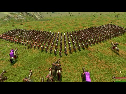 500 Charging Cavalry VS 500 Bracing Spearmen. Who wins?