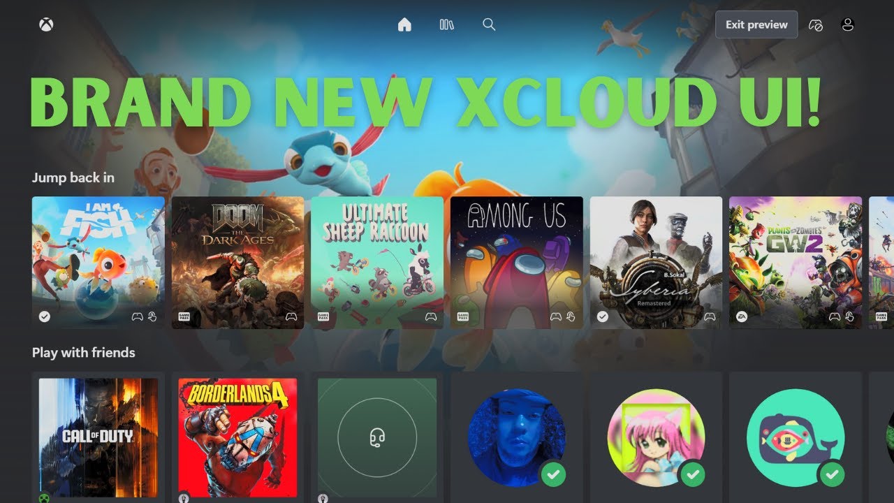 Hands On With New Xbox Cloud Gaming UI! Complete Revamp!