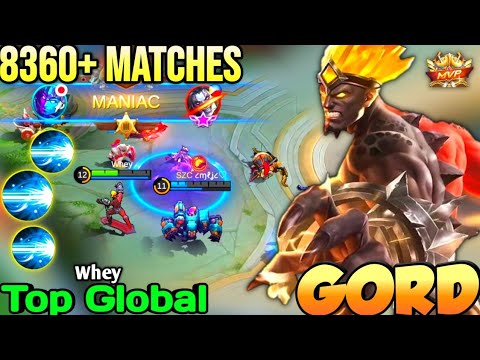 GORD BEST BUILD IN 2021 | TOP GLOBAL GORD Whey - MOBILE LEGENDS