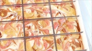 Making and Unmolding Sicilian Bergamot Cold Process Soap