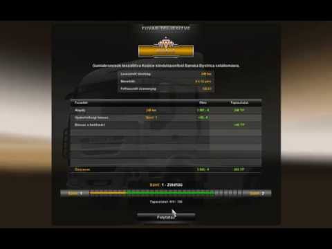 Euro truck simulator2.Az első kamion megvétele hitelből.