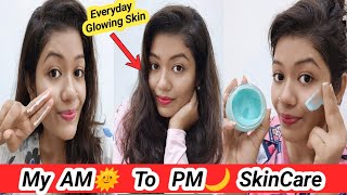 My AM to PM Skin Care Routine For Oily Skin | Get Everyday Glowing Skin #PureSense  || Krrish Sarkar