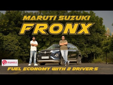 Maruti Fronx 1.0 Manual Mileage Run | Two Drivers | Different Driving Style