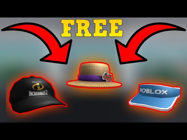 How To Get Free Hats On Roblox