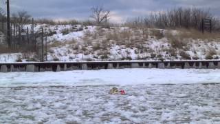 preview picture of video 'Video 3: Frankfort USCG dog rescue3 2 3 2015 Oliver Art Center'