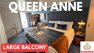 Cunard Queen Anne | Large Balcony Cabin 8173 | Tour & Review