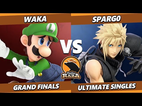 Delfino Raza GRAND FINALS - WaKa  (Luigi) Vs. Spargo (Cloud) Smash Ultimate - SSBU