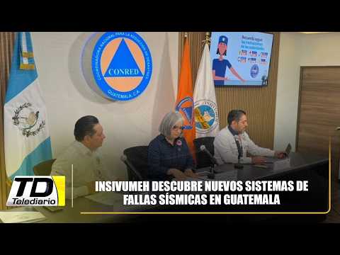 INSIVUMEH descubre nuevos sistemas de fallas sísmicas en Guatemala