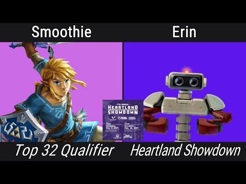 Heartland Showdown 2024 Top 32 Qualifier - Smoothie (Link) vs Erin (R.O.B.) - Side Stream