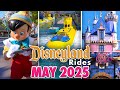 Disneyland Rides May 2025 POVs 4K 60FPS