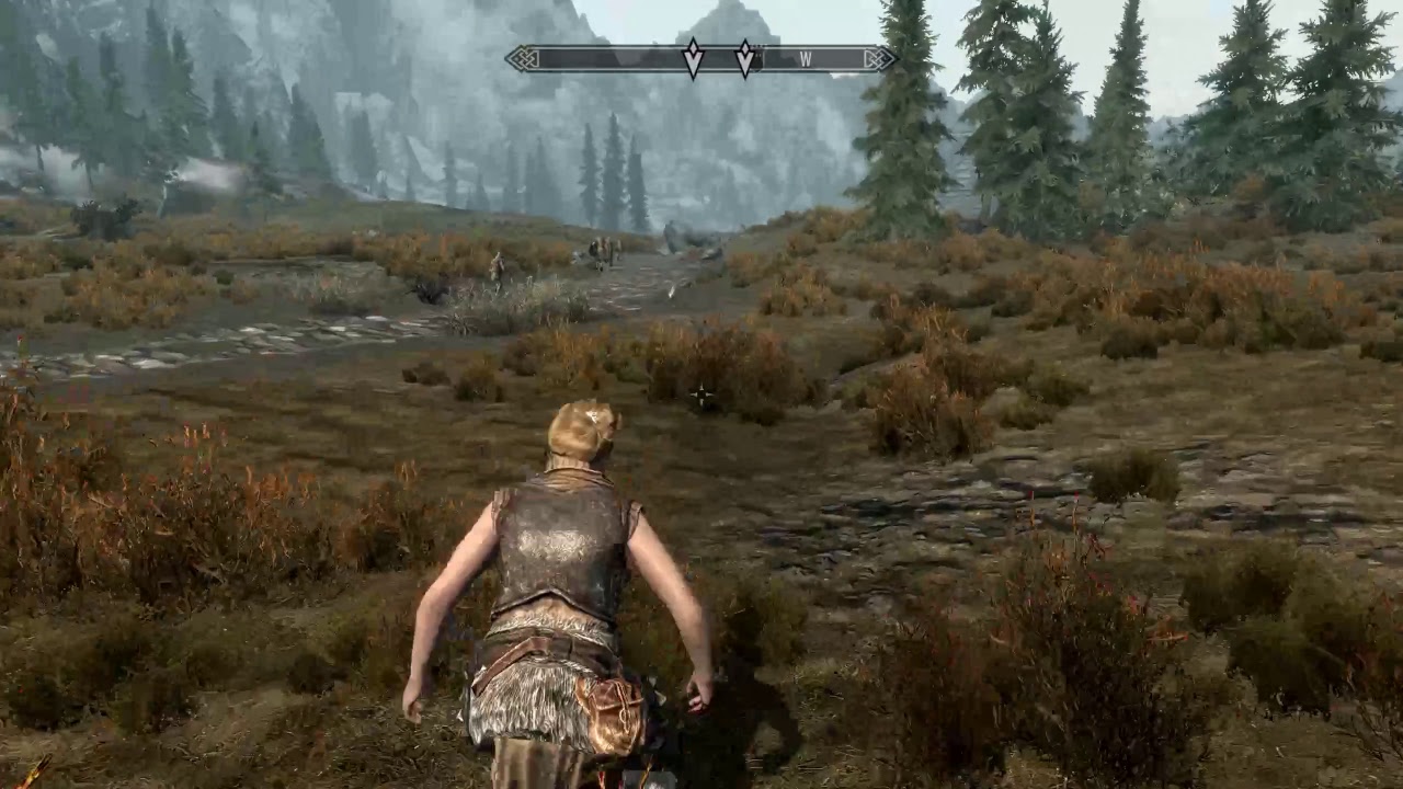 Open world game || Skyrim LE || Elders Scroll || Western Watchtower || Dragons attack