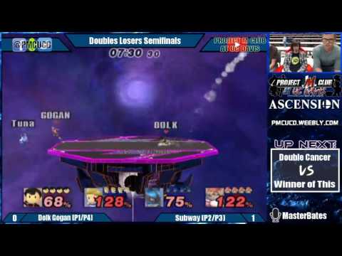 "Ascension 7/2/16" - Dolk Gogan (Ness & Sheik) v. Subway (Lucas & Lucario) - Losers Semis