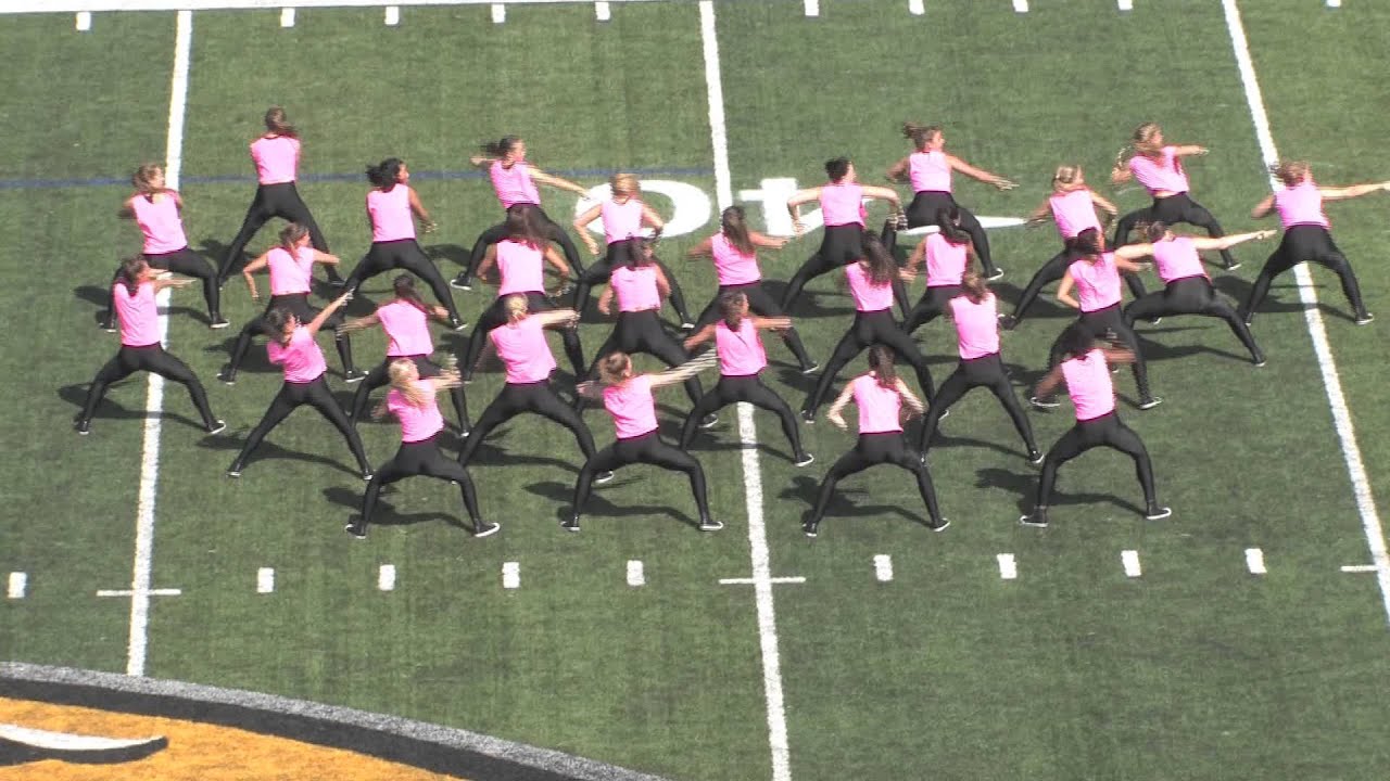 Towson's Dance Team performance 10/5