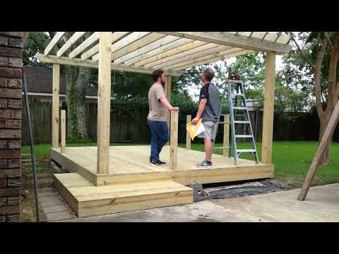 image-What is the best design for a deck and pergola? 