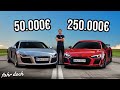 MOST EXPENSIVE Vs CHEAPEST AUDI R8 2024 R8 GT Vs 4 2 V8 2007 Drive It
