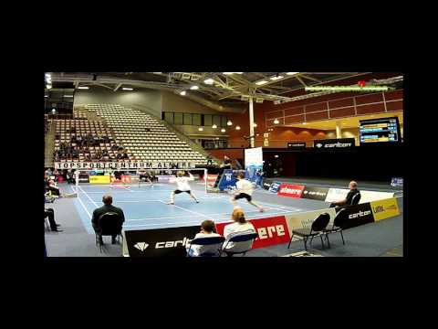Dutch Championships 2016: Chrushing backhand Ruben Jille