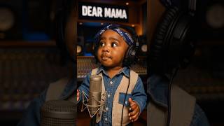 Baby 2Pac Raps Dear Mama For Mother&#39;s Day ❤️  #2pac #tupac #hiphop #mothersday #dearmama 🎬 Syn910