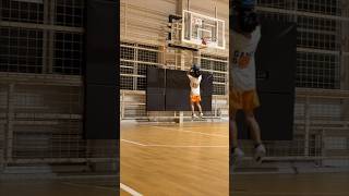 ゴール下で使えるターンシュート練習②左側🏀中学生バスケ 【バスケットボール、子供、中学生】