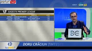 „Faci Pariu”: Doru Craciun are 3 ponturi din Premier League!