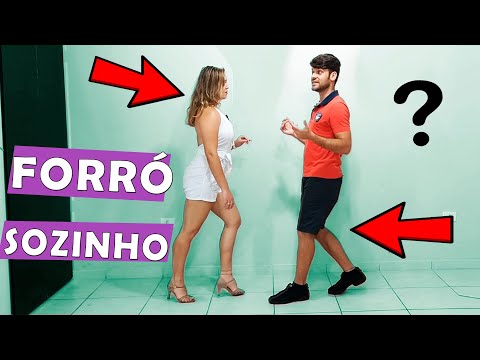 Como Dançar Forró Sozinho 👞  2 Exemplos PRÁTICOS com diversas Possibilidades de Treino!