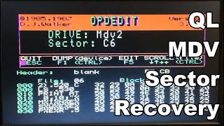 Sector Recovery: Sinclair QL Microdrives vs IBM Floppy