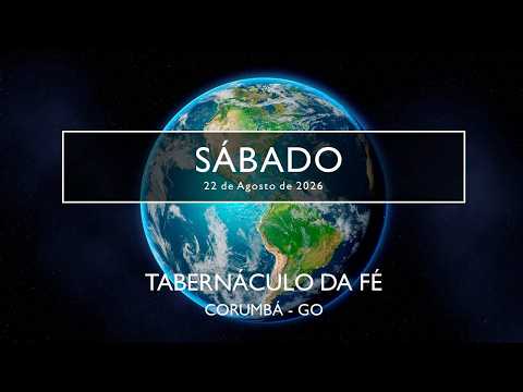 22.08.2026 - Sábado -  Pr. Edio Rodrigues