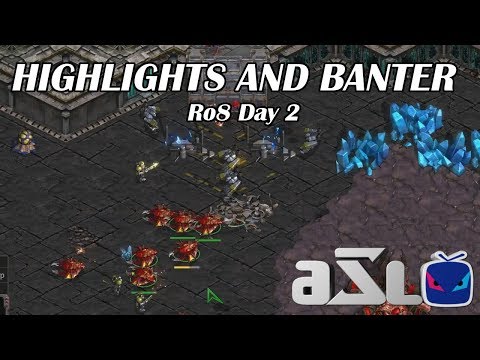 Tasteless and Artosis - StarCraft Remastered - ASL Season 8 Ro. 8 Day 2 - Highlights and Banter