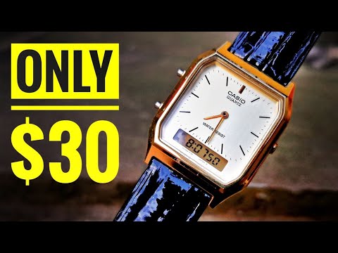 This $30 Casio Is A Cartier Tank Killer