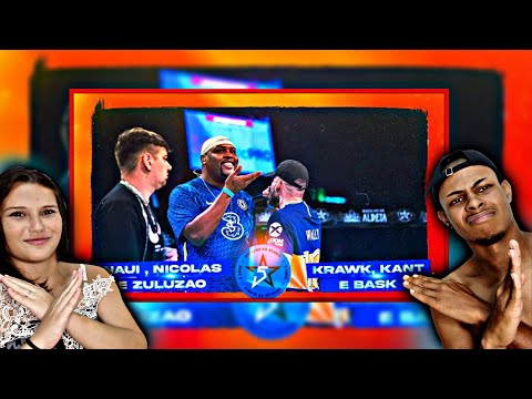 KRAWK, KANT E BASK X NAUÍ, ZULUZÃO E NICOLAS WALTER | PRIMEIRA FASE - CASAL REACT
