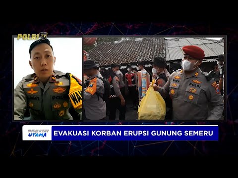 LIVE - KOMPOL A. RISKY FARDIAN CAROPEBOKA PENANGANAN PASCAERUPSI SEMERU