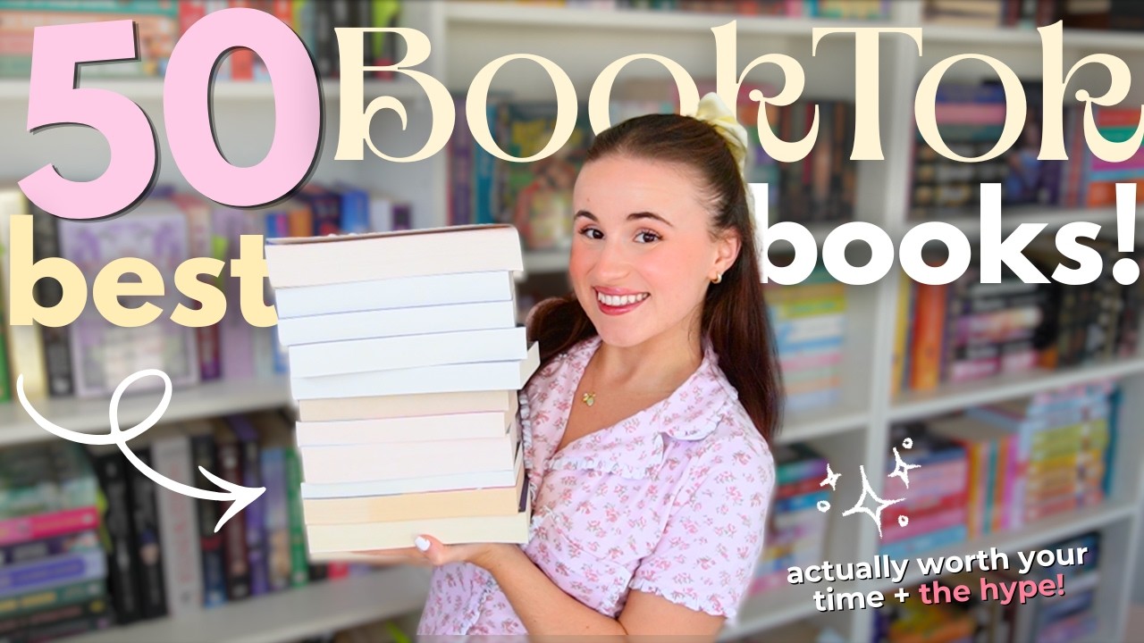top 50 best books i've read because of BOOKTOK! 😱🎀⭐️🍭 | *worth your time + the HYPE!
