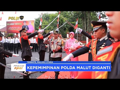 UPACARA WELCOME AND FAREWELL PARADE KAPOLDA MALUKU UTARA