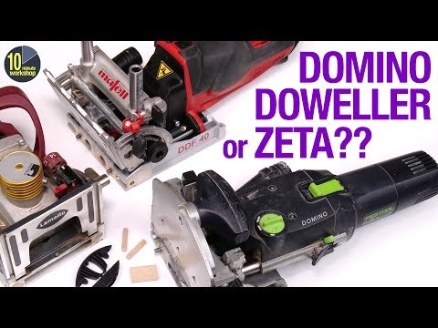 Festool Domino Mafell Doweller or Lamello Zeta video 360