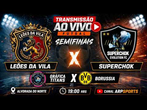 SEMI FINAIS DE FUTSAL - ALVORADA DO NORTE 2026 - AO VIVO COM IMAGENS
