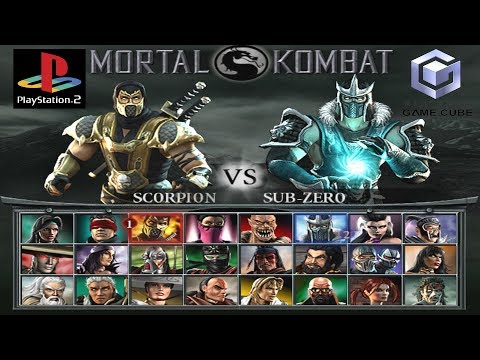 Mortal Kombat Deception Todos Fatalities | Hara-Kiris | Death Traps (GC) | (PS2)